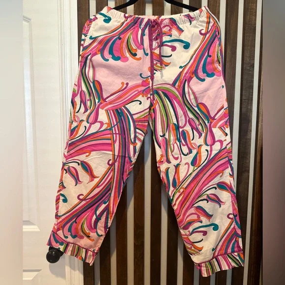 BEDHEAD X TRINA TURK SHORT SLEEVE CLASSIC CROPPED STRETCH JERSEY PJ SET - Picture 4 of 7